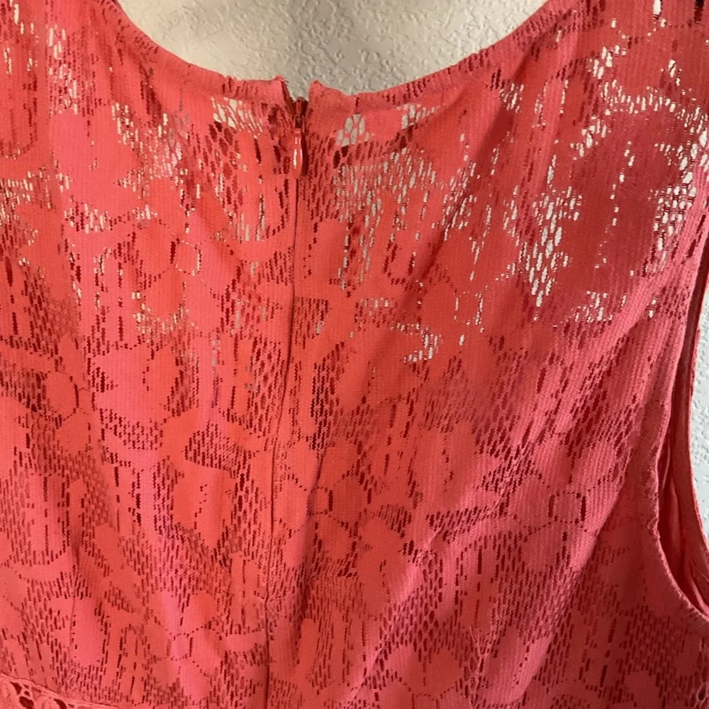 Free People Womens Crochet Sundress‎ Size 6 *Flaw Noted* - Picture 6 of 9